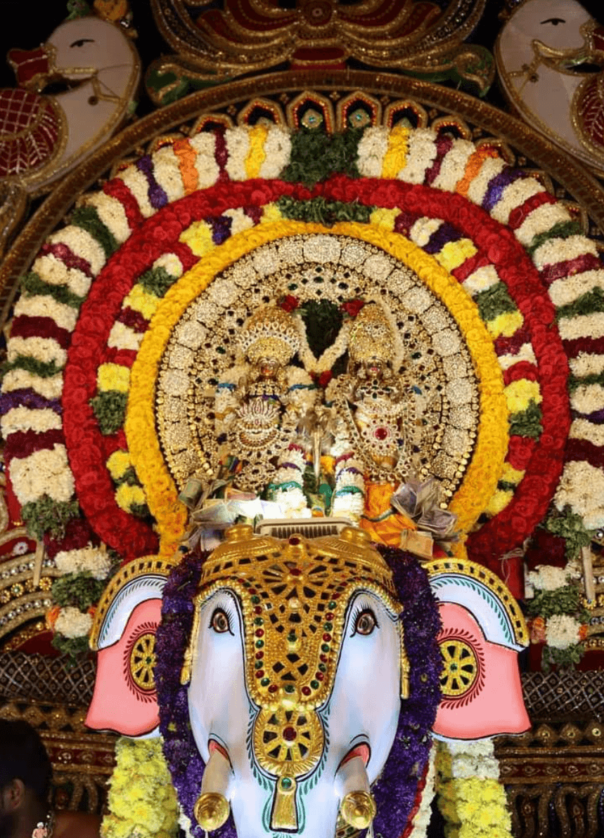 Temple scene