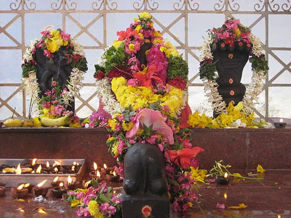 Temple scene