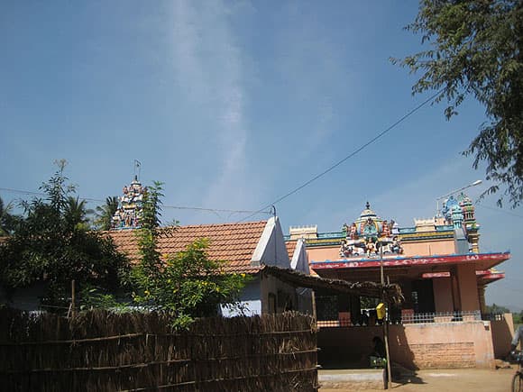 Temple scene