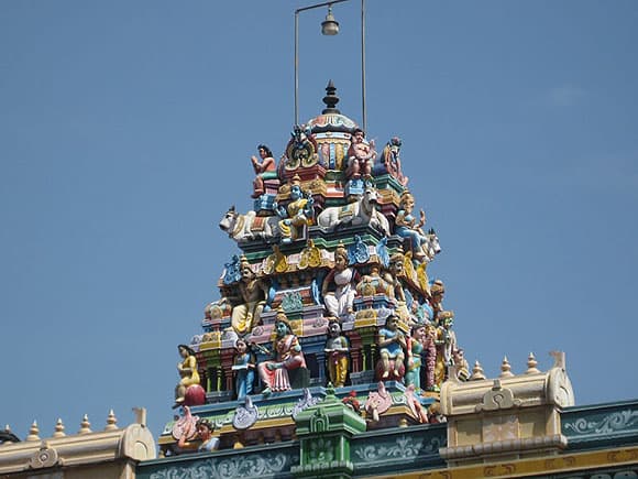 Temple scene