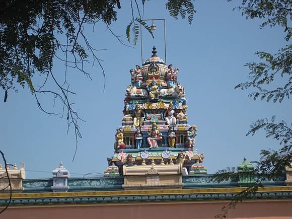 Temple scene