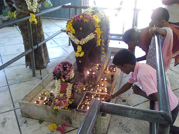 Temple scene