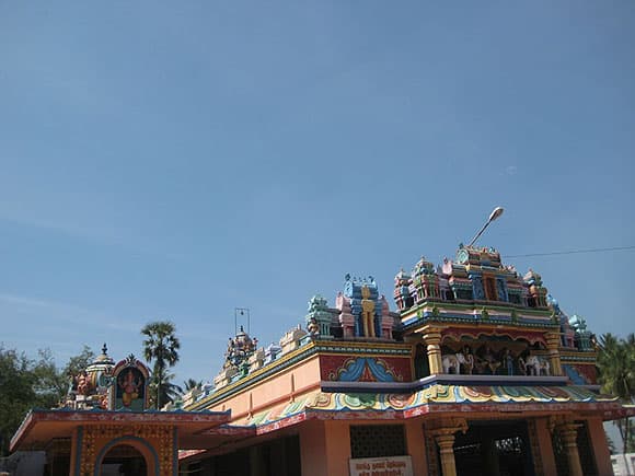 Temple scene